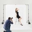 Backdrop Stand Background Stand Kit 213 x 300 cm for Party & Photo Studio