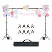 Backdrop Stand Background Stand Kit 213 x 300 cm for Party & Photo Studio