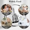 Hand Bell Brass Call Bell for Bedside,Dinner,Wedding Silver