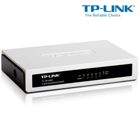 TP-Link 5-port Unmanaged 10/100M Desktop Switch