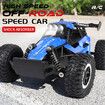 1:16 Remote Control Car,2.4Ghz RC Stunt Car,2WD 20KM/H Off-Road Vehicle,RC Buggy,Gift for Kids Color Blue