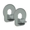 2 Pcs Swimming Pool Pipe Holders, Above Ground Swimming Pool Hose Support Holder with Tape, Designed Compatible with Intex Pools