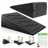 Slant Board for Calf Stretching,5 Adjustable Angles Incline Board for Squat Wedge,480 lbs Weight Capacity Calf Stretch Yoga Foam Wedge