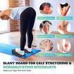Slant Board for Calf Stretching,5 Adjustable Angles Incline Board for Squat Wedge,480 lbs Weight Capacity Calf Stretch Yoga Foam Wedge
