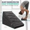 Slant Board for Calf Stretching,5 Adjustable Angles Incline Board for Squat Wedge,480 lbs Weight Capacity Calf Stretch Yoga Foam Wedge