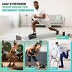 Slant Board for Calf Stretching,5 Adjustable Angles Incline Board for Squat Wedge,480 lbs Weight Capacity Calf Stretch Yoga Foam Wedge