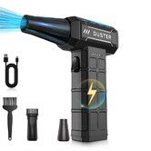 Compressed Air Duster 150,000RPM Electric Cleaner, Rechargeable Cordless Air Blower for Keyboard, PC, Electric Devices Cleaning