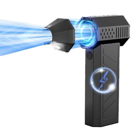 Compressed  Electric Air Duster 130000RPM 3 Adjustable Speeds Cordless Blower Portable Handheld Turbo Fan Keyboard Car Office Blower Car Office Cleaning