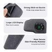 Electric Foot Ankle Vibration and Heating Massager Rechargeable Ankle Wrap Massage Belt Infrared Hot Compress