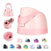 Replacement Lid for Owala Freesip,Compatible with Owala Cup,One Button Water Bottle Top Lid Replacement Accessory,Leakproof,BPA-Free (Pink)