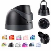 Replacement Lid for Owala Freesip,Compatible with Owala Cup,One Button Water Bottle Top Lid Replacement Accessory,Leakproof,BPA-Free (Black)