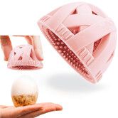2Pcs The Original Egg Brush, Silicone Egg Cleaning Brush for Farm Fresh Eggs, Ideal for Backyard Chickens and Egg Collectors, Standard Sized Eggs