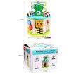 Early Childhood Education Wooden Multifunctional 7 Sided Treasure Box Beads ParentChild Interactive Toy