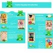 Early Childhood Education Wooden Multifunctional 7 Sided Treasure Box Beads ParentChild Interactive Toy