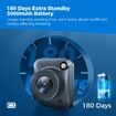 Timelapse Camera, 4K FHD Time Lapse Camera Outdoor, Waterproof Level IP66, for Record Outdoor Construction, Weather, Plant, 6 Month Battery Life