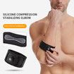 Adjustable Elbow Brace Breathable Arm Support Band Anti-slip Golf Basketball Tennis Elbow Strap Elbow Brace for Gym Sports Size M