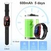 Smart Watch 4G GPS Tracker with Fall Detection,SOS Emergency Button,Two-Way Calling,Pedometer,Anti-Lost Alert for Dementia Patients,Red