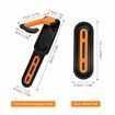 Garage Bike Rack with Tire Tray,Wall Mount Bike Hanging Storage System,Indoor Shed Wall Mount,Heavy Duty Holds Up to 30kg Color Black And Orange