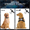 GPS Electric Wireless Dog Fence Adjustable Dog Vest Fence with 3 Training Modes Rechargeable Pet Fence System with Reflective St