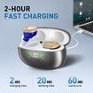 Rechargeable Hearing Aids for Seniors with Noise Cancelling 16-Channel Digital Chip Volume Control Invisible OTC Hearing Aids not Amplifiers