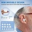 Rechargeable Hearing Aids for Seniors with Noise Cancelling 16-Channel Digital Chip Volume Control Invisible OTC Hearing Aids not Amplifiers