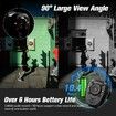 Mini Body Camera Video Recorder Built-in 32GB Memory Card with Night Vision IR & Loop Record HD 1080P,4-6 HR Battery Life Wearable Police Cam