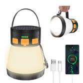 LED Camping Lantern, 1500 Lumens Camping Lantern Rechargeable with Solar Panel Charging for Hurricane Emergency, Hiking, Outdoor