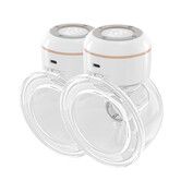 2 Pack Wearable Breastfeeding Hand Free Electric Breastfeeding 4 Modes 12 Suction Levels Low Noise