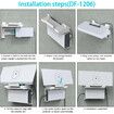 Starlink Gen 3 Router Mount 2 in 1 Wall Desk Mount with Power Supply Kit Space Saving Standard Bracket Holder