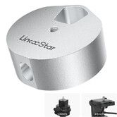 Starlink Mini Tripod Adapter, Aluminum, for 1/4 inch -20,3/8 inch -16 Threaded, Puck for Star Link Mini Pipe Adapter, Mounting on Camera mounts