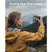 8K Digital Camera,88MP Autofocus WiFi Vlogging Camera for YouTube Video with Front and Rear Lens,Flash,Touch Screen,Lens Hood,64GB Card,2 Batteries