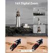 8K Digital Camera,88MP Autofocus WiFi Vlogging Camera for YouTube Video with Front and Rear Lens,Flash,Touch Screen,Lens Hood,64GB Card,2 Batteries