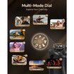 8K Digital Camera,88MP Autofocus WiFi Vlogging Camera for YouTube Video with Front and Rear Lens,Flash,Touch Screen,Lens Hood,64GB Card,2 Batteries