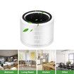 2 Pcs Core 200S Replacement Filter, Compatible with LEVOIT Core 200S Smart WiFi Air Purifier, Compare Part# Core 200S-RF, Core 200S-P