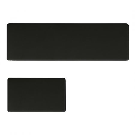 Kitchen Rug 2PCS Non Slip Anti Fatigue Mat Black