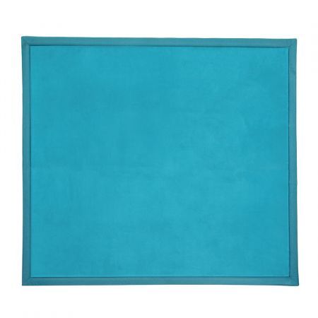 Coral Velvet Area Rugs Large Mat 180x200cm Blue
