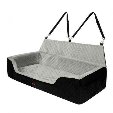 Dog Car Booster Seat Belt Pet Safe Protector Travel Bed
