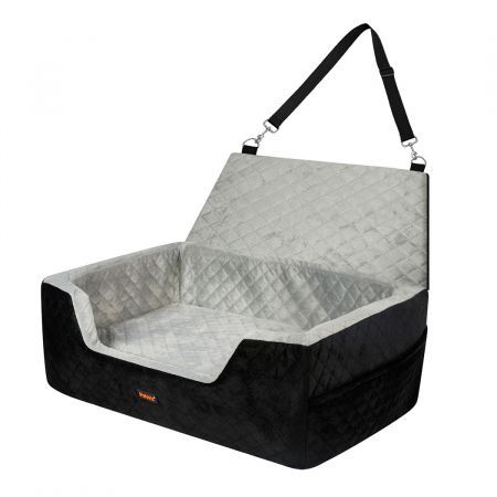 Dog Car Booster Seat Belt Pet Safe Protector Travel Bed