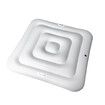 5.4Ft Inflatable Hot Tub Cover, Energy Saving Lid for Square Hot Tub, Foldable Protective Rain Overflow Cover for Inflatable Outdoor Hot Tubs