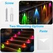 Solar Above Ground Pool Lights,4 Pack Waterproof Swimming Pool Side Light,Outdoor Wireless Inground Pool Lighting,LED Lights for Around Pool