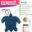2Pcs Hot Tub Scum Absorber, Scum Turtle Hot Tub Cleaner Hot Tub Accessories Hot Tub Sponge for Scum Reusable Spa and Pool Cleaner