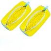 2 Pc Portable Reusable Laundry Shoe Bags for Washing Machine and Dryer, Shoe Cleaning Bag for All Types and Sizes Color Yellow