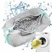 2 Pc Portable Reusable Laundry Shoe Bags for Washing Machine and Dryer, Shoe Cleaning Bag for All Types and Sizes Color Grey
