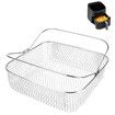 21*21*6CM Square Air Fryer Basket for 5.8QT 6QT COSORI Air Fryer Accessories Instant Vortex Air Fryer Accessories Basket with Handle