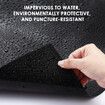 6x8m Pond Liner HDPE Fish Koi Pool Skin Waterfall Water Garden Pad Black Reservoir Fountain Landscaping Aquaculture Farming Sewage Heavy Duty 0.2mm