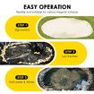 6x8m Pond Liner HDPE Fish Koi Pool Skin Waterfall Water Garden Pad Black Reservoir Fountain Landscaping Aquaculture Farming Sewage Heavy Duty 0.2mm