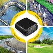 6x8m Pond Liner HDPE Fish Koi Pool Skin Waterfall Water Garden Pad Black Reservoir Fountain Landscaping Aquaculture Farming Sewage Heavy Duty 0.2mm