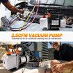 3.5CFM Vacuum Pump 1/3 HP 1 Stage Refrigerant Air Conditioning AC Conditioner HVAC Refrigeration Auto Car Repair Food Clothes Packaging Wine Degassing