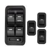 Master+3 Single Window Switch For Ford Territory SX SY SZ 2004-2014 White Illuminated 9R7914A132AA, WS133BL 13Pin