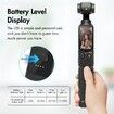 Battery Grip For DJI Osmo Pocket 3 High-Capacity 2800mAh Battery Grip For Longer Shooting (Black)